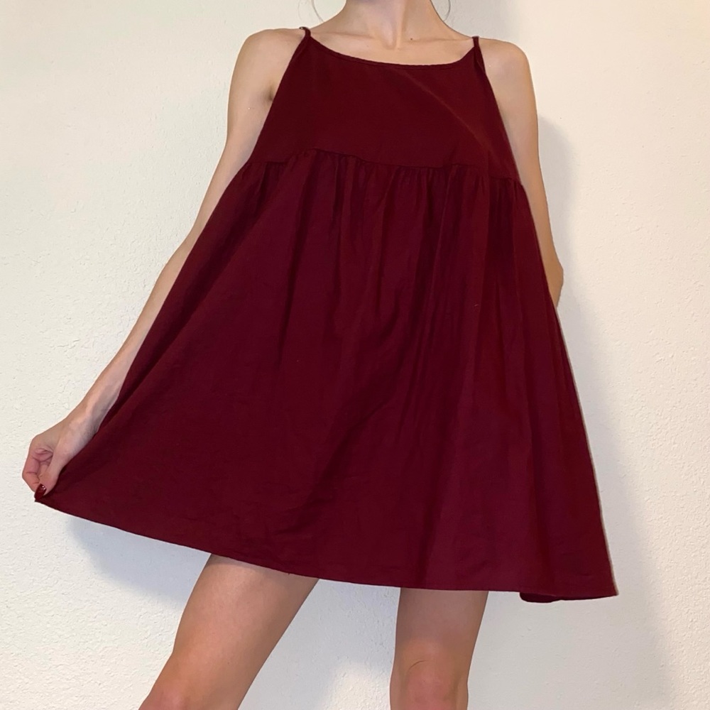 Maroon Dress